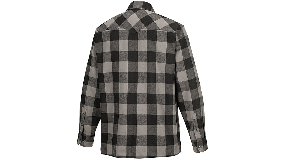 Vertx Canyon Valley Flannel Long Sleeve Shirt - Mens, Marshland Grey Plaid, Medium, F1 VTX1501 MSHGP MEDIUM N/A