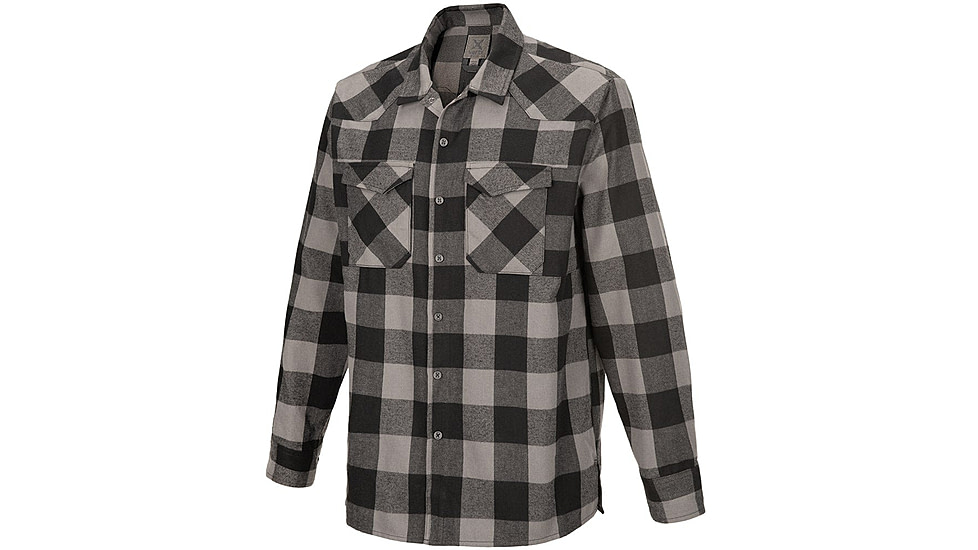 Vertx Canyon Valley Flannel Long Sleeve Shirt - Mens, Marshland Grey Plaid, Medium, F1 VTX1501 MSHGP MEDIUM N/A