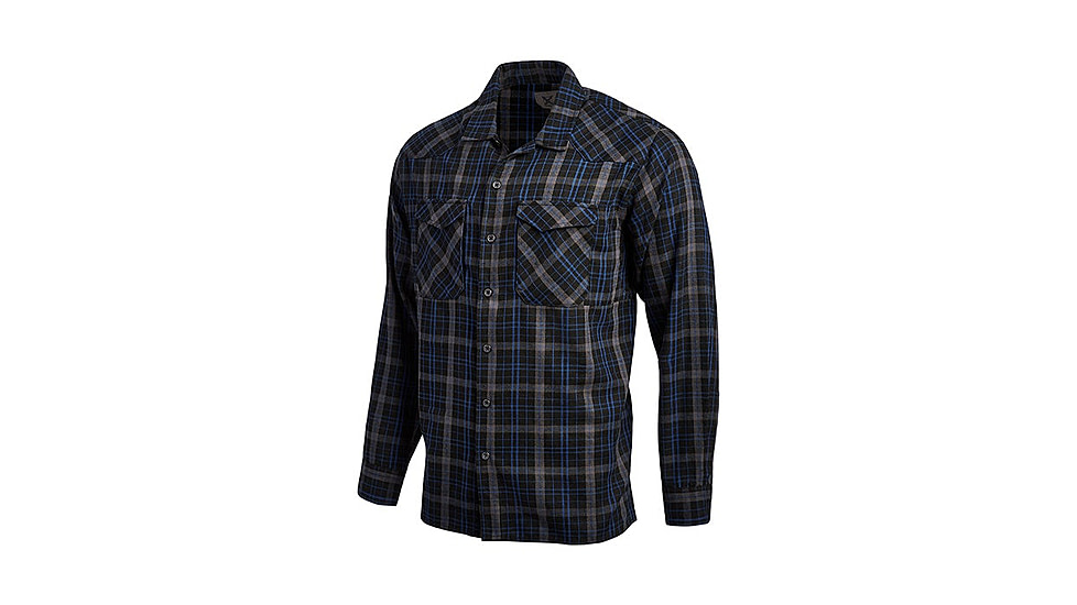 Vertx Canyon Valley Flannel - Mens, River Shade Plaid, Small, F1 VTX1501 RVSP SMALL