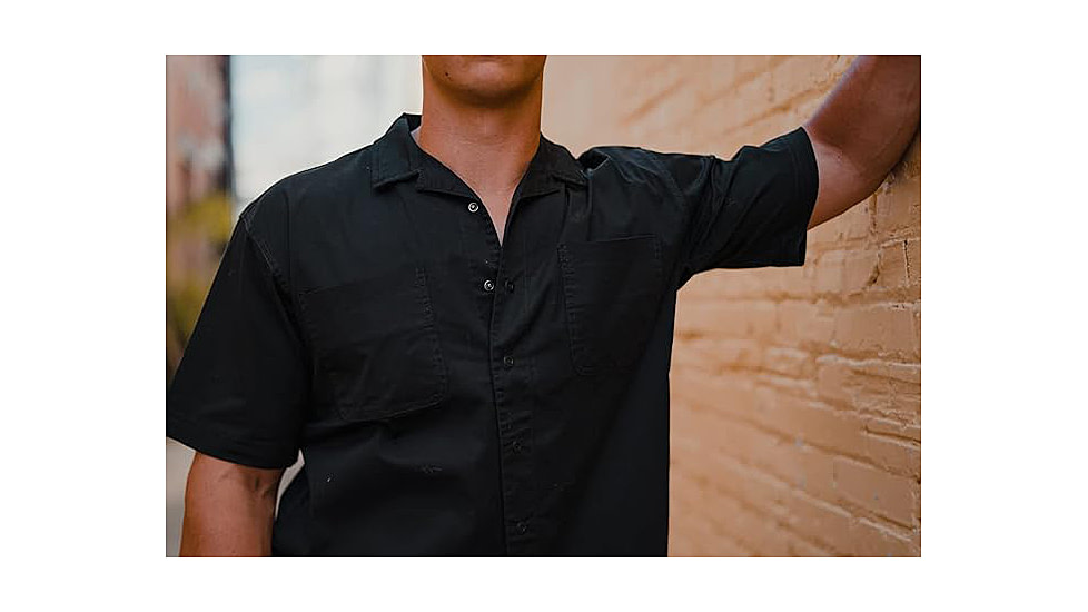 Vertx Dadeland CCW Short Sleeve Shirt - Mens, Guillotine Black, Small, VTX1510GUBKSMALL