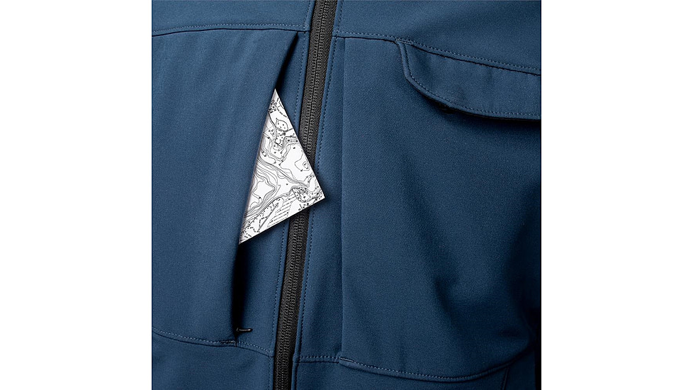 Vertx Downrange Softshell Jacket - Men's, Bering Blue, 2XL F1 VTX8830 BB 2XL