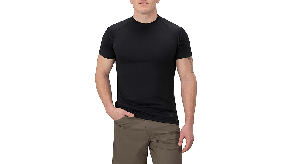 Vertx Full Guard Performance Short Sleeve Shirt - Men's, Medium, It'S Black, F1 VTX1480 IBK MEDIUM