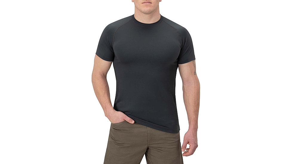 Vertx Full Guard Performance Short Sleeve Shirt - Men's, Extra Large, Smoke Grey, F1 VTX1480 SMG XLARGE