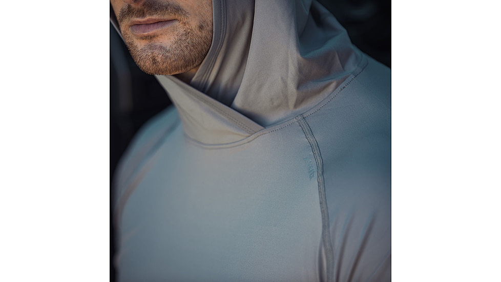 Vertx Full Sun Hoody - Mens, Batthle Ship Grey, Large, F1 VTX1530 BSG LARGE N/A