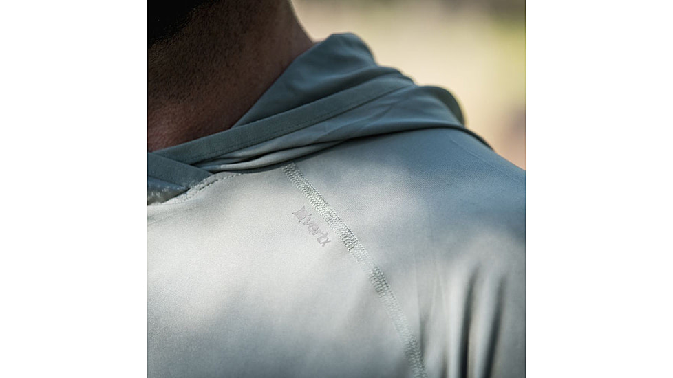 Vertx Full Sun Hoody - Mens, Batthle Ship Grey, Large, F1 VTX1530 BSG LARGE N/A