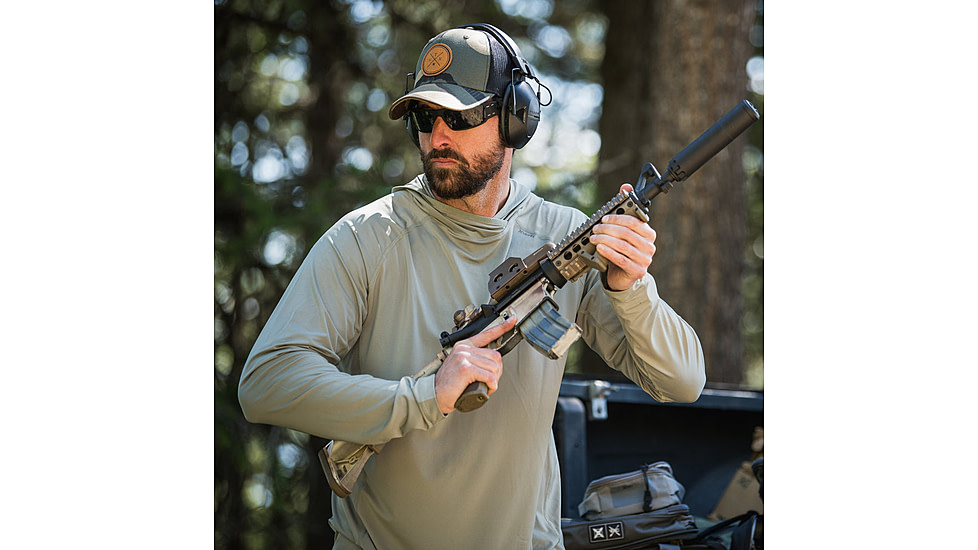 Vertx Full Sun Hoody - Mens, Batthle Ship Grey, Large, F1 VTX1530 BSG LARGE N/A