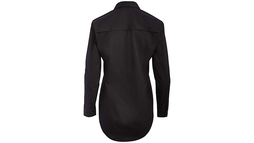 Vertx Fusion Flex Long Sleeve Shirt, Black - VTX8240WBK2XLLONG
