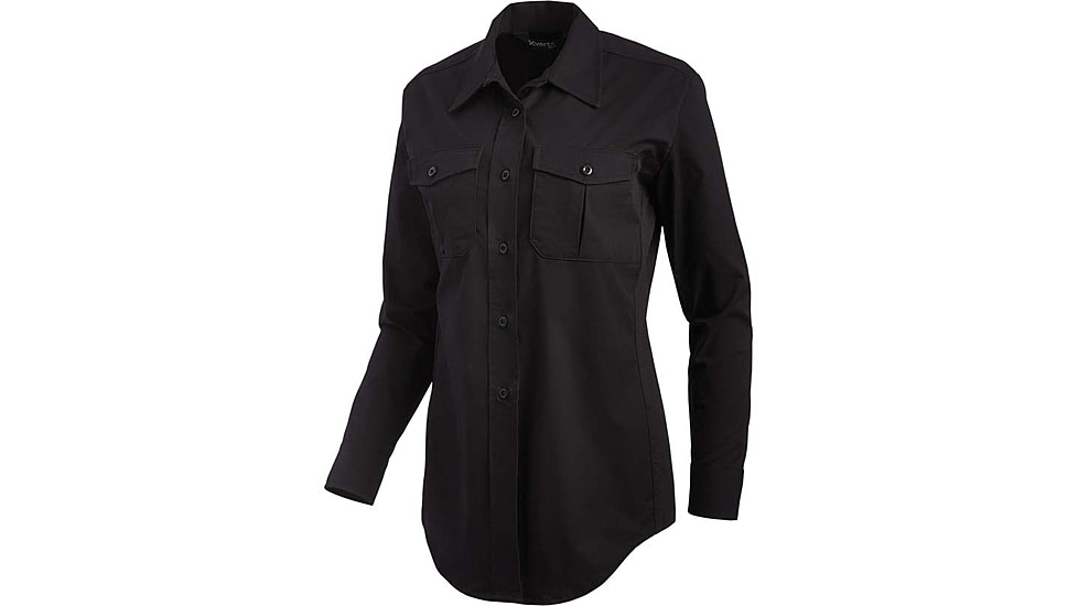 Vertx Fusion Flex Long Sleeve Shirt - Women's, Long, Black, 2XL, F1 VTX8240W BK 2XL LONG