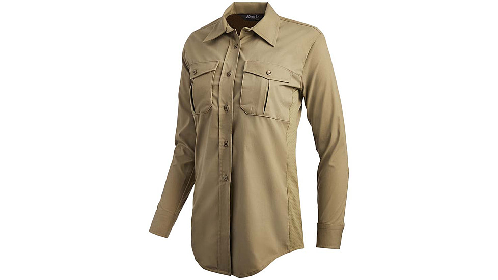 Vertx Fusion Flex Long Sleeve Shirt - Women's, Regular, Desert Tan, Extra Small, F1 VTX8240W DT XSM REG