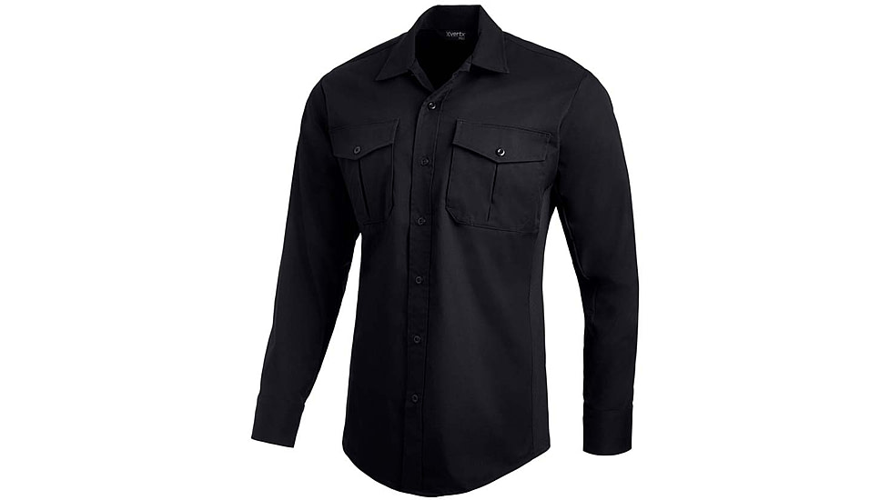 Vertx Fusion Flex Long Sleeve Shirt, Navy - VTX8240NV2XLLONG