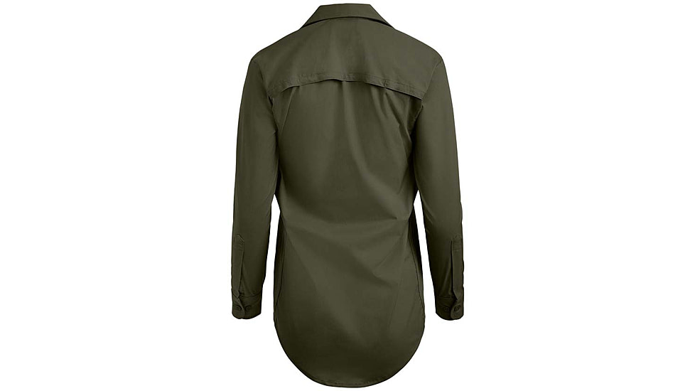 Vertx Fusion Flex Long Sleeve Shirt, Od Green - VTX8240WOD2XLLONG