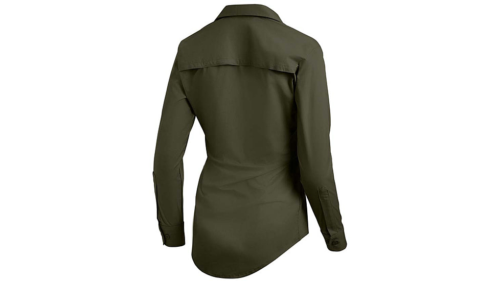 Vertx Fusion Flex Long Sleeve Shirt - Women's, Long, OD Green, 2XL, F1 VTX8240W OD 2XL LONG