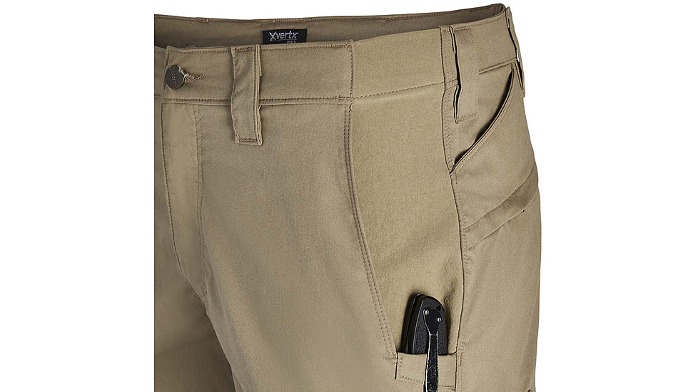 Vertx Fusion Flex Pant - Mens, Desert Tan - VTX1201DT2830