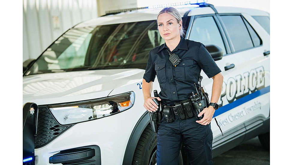 Vertx Fusion Flex Short Sleeve Shirt, Black - VTX8230WBK2XLNA