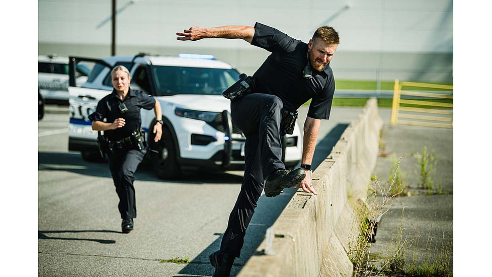 Vertx Fusion Flex Performance Hybrid Shirt - Short Sleeve, Black - VTX8250BK2XLNA