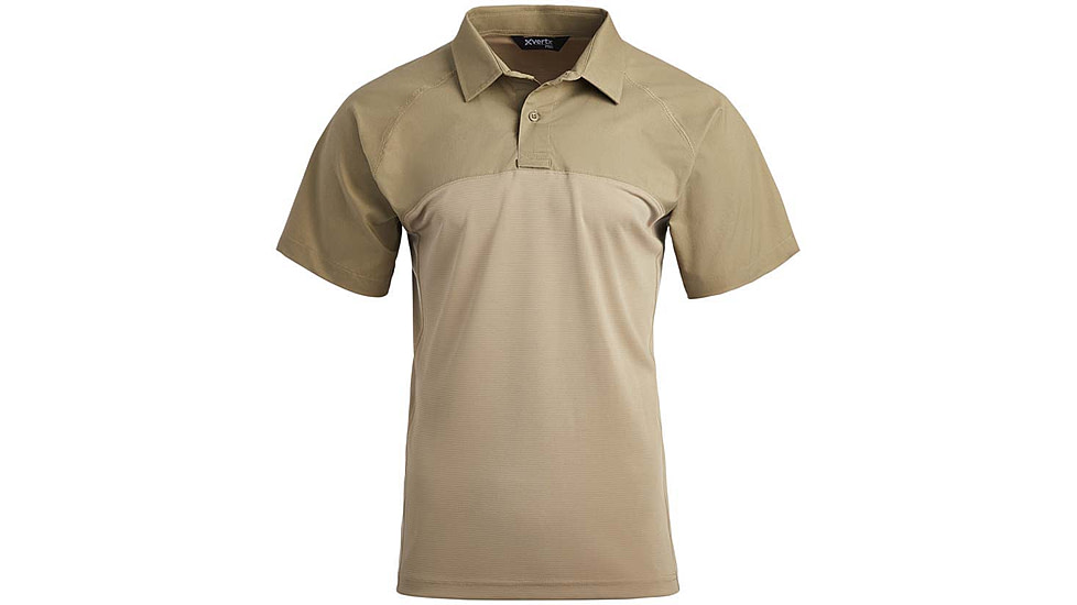Vertx Fusion Flex Performance Hybrid Short Sleeve Shirt - Men's, Desert Tan, Extra Small, F1 VTX8250 DT XSMALL N/A
