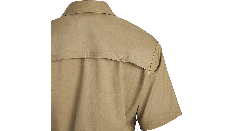 Vertx Fusion Flex Short Sleeve Shirt, Desert Tan - VTX8230WDTXSMALLNA