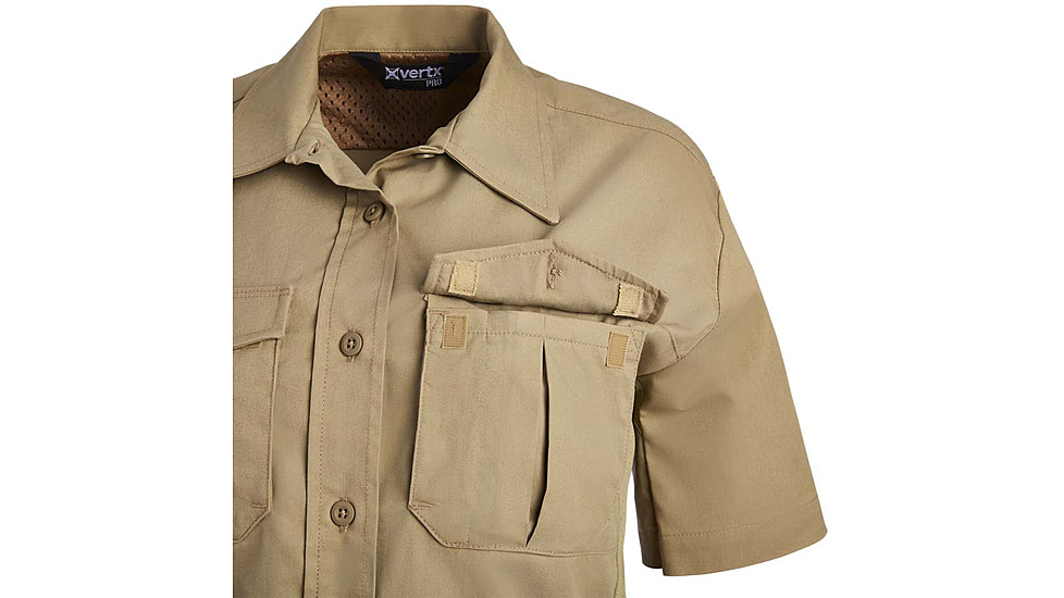 Vertx Fusion Flex Short Sleeve Shirt - Women's, Desert Tan, Extra Small, F1 VTX8230W DT XSMALL N/A