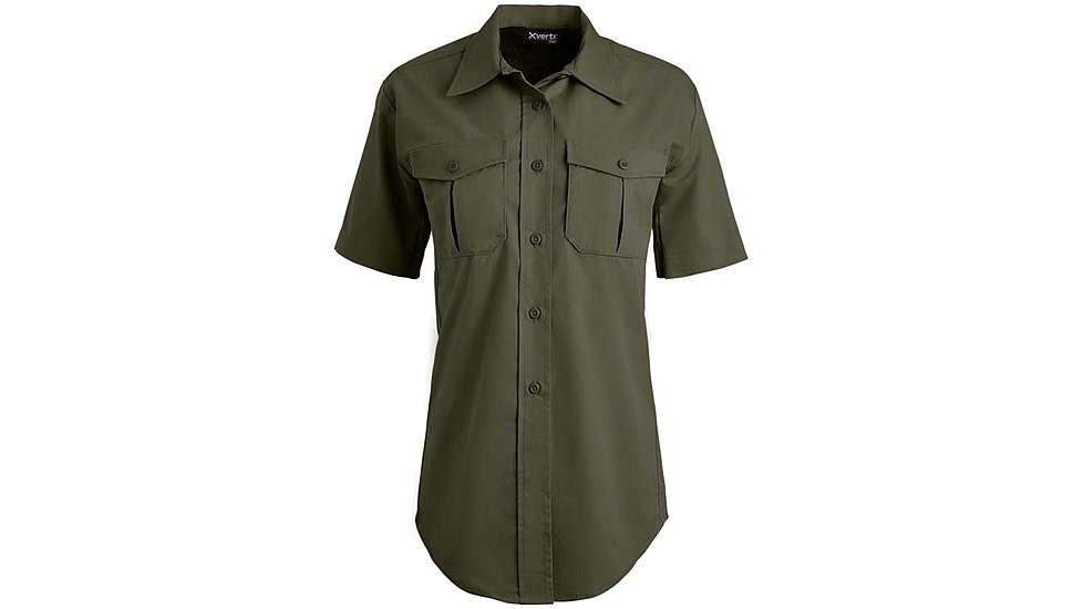 Vertx Fusion Flex Short Sleeve Shirt - Women's, OD Green, Extra Small, F1 VTX8230W OD XSMALL N/A