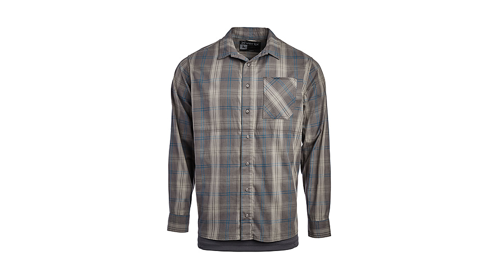 Vertx Guardian Stretch Long Sleeve Shirt - Mens, Hurricane Plaid, Medium/Regular, 1442 HUP Medium