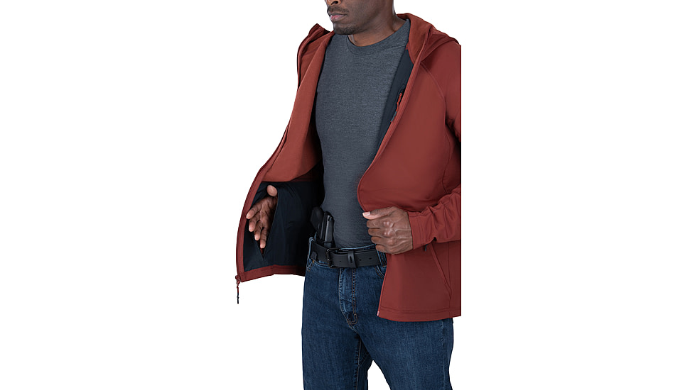 OpticsPlanet Exclusive Vertx Hardside Hoody - Men's, Extra Small, Reaper Red, F1 VTX8835 RRD XSMALL