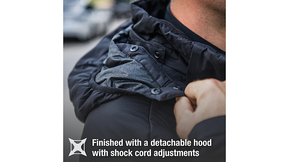 Vertx Integrity+ Insulated Jacket 2.0 - Mens, Black, Extra Large, Regular, VTX-VTX8881BKXLARGEREG