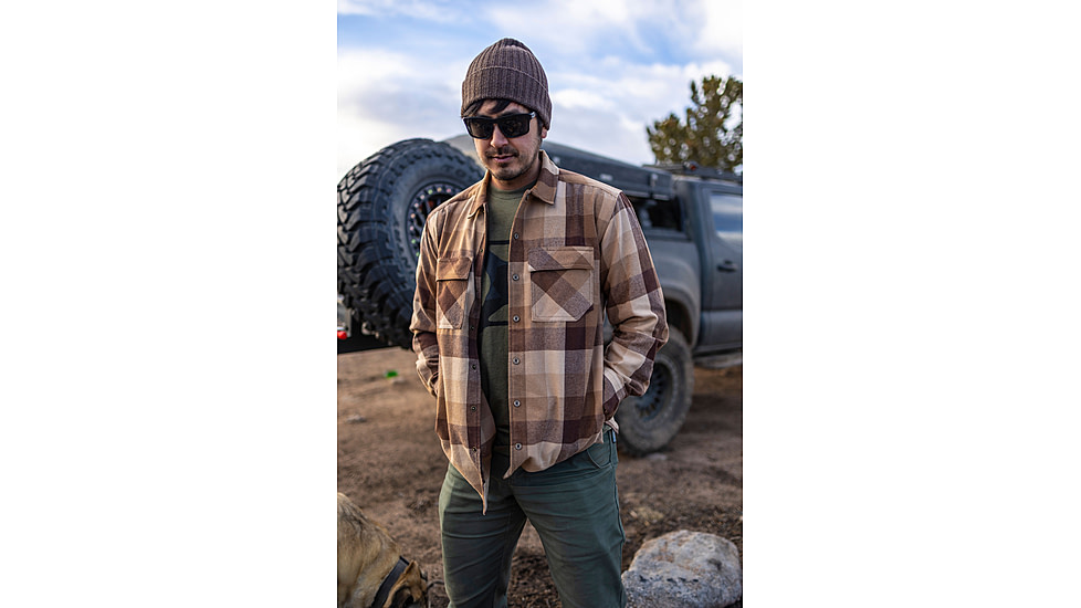 Vertx Last Line Flannel - Mens, Barren, Medium, 1522 BAR MEDIUM