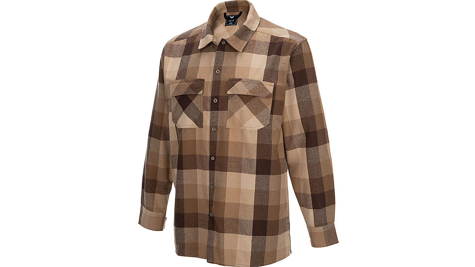Vertx Last Line Flannel - Mens, Barren, Medium, 1522 BAR MEDIUM