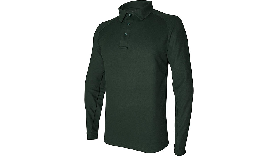 Vertx Coldblack Long Sleeve Polo - Men's, Extra Large, Regular, Spruce Green, F1 VTX4020P SG XLARGE