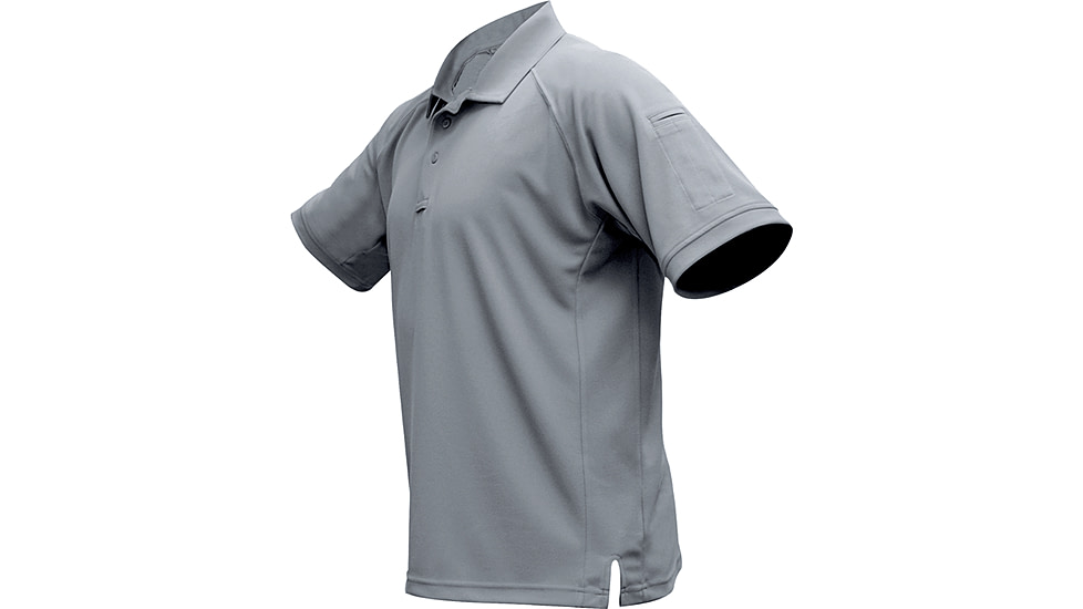 Vertx Coldblack Short Sleeve Polo - Men's, Extra Large, Long, Light Grey, F1 VTX4000PT LTG XLARGE