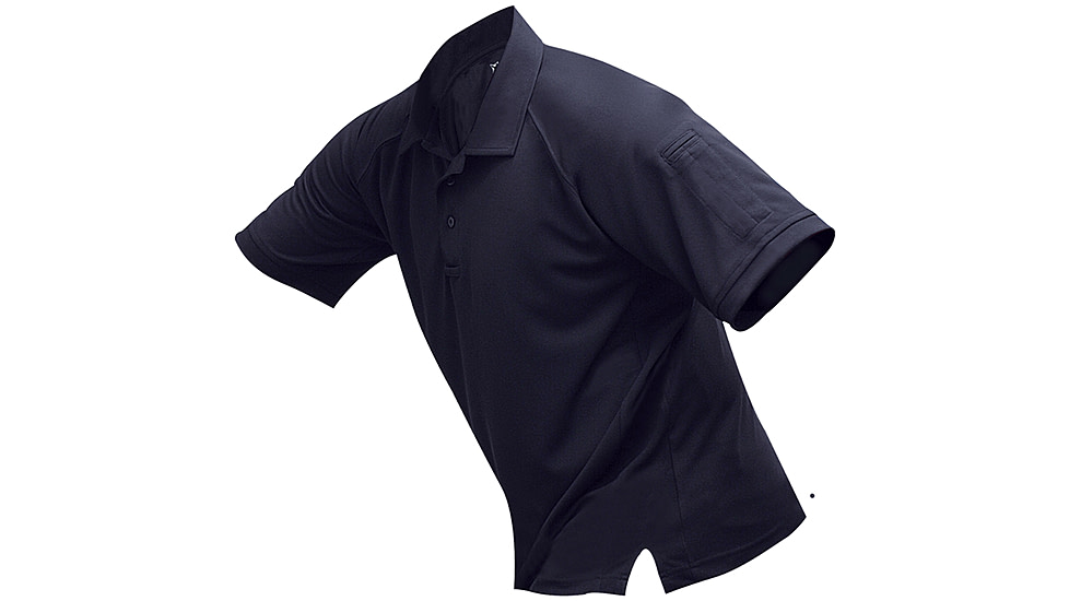 Vertx Coldblack Short Sleeve Polo - Men's, Medium, Long, Navy, F1 VTX4000PT NV MEDIUM