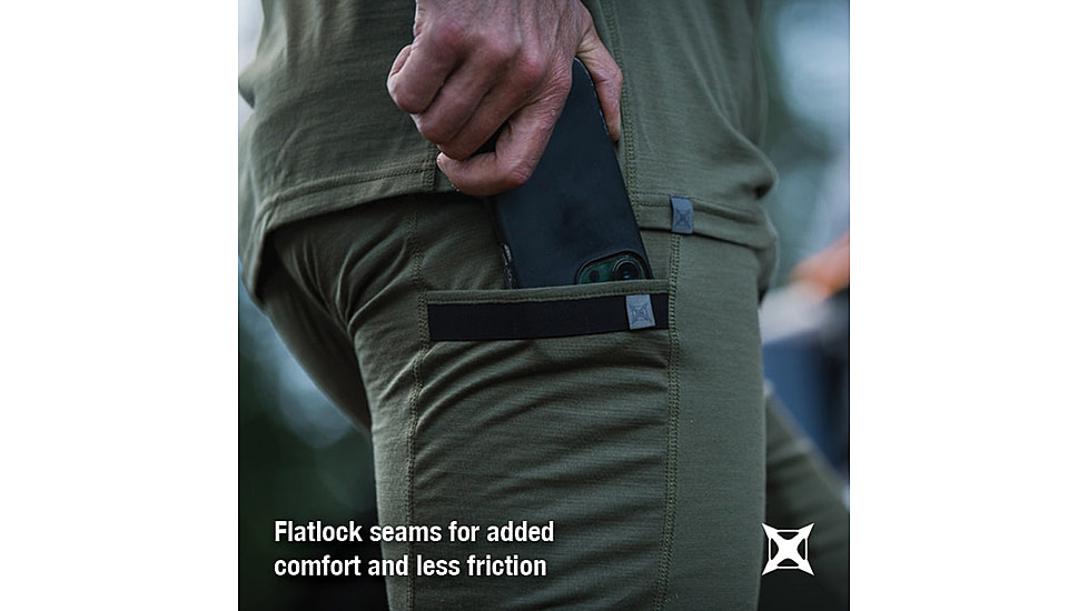 Vertx Merino Base Layer Pant - Mens, 2XL, VTX1705RGN2XLNA