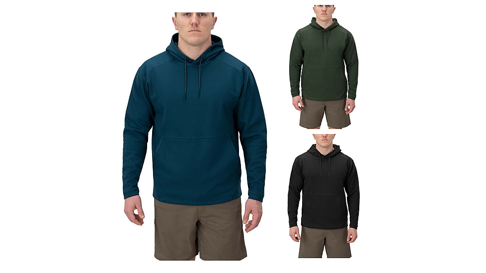 Vertx Paratus Hoodie - Men's, Blue Surge, Compass Green, Tarmac
