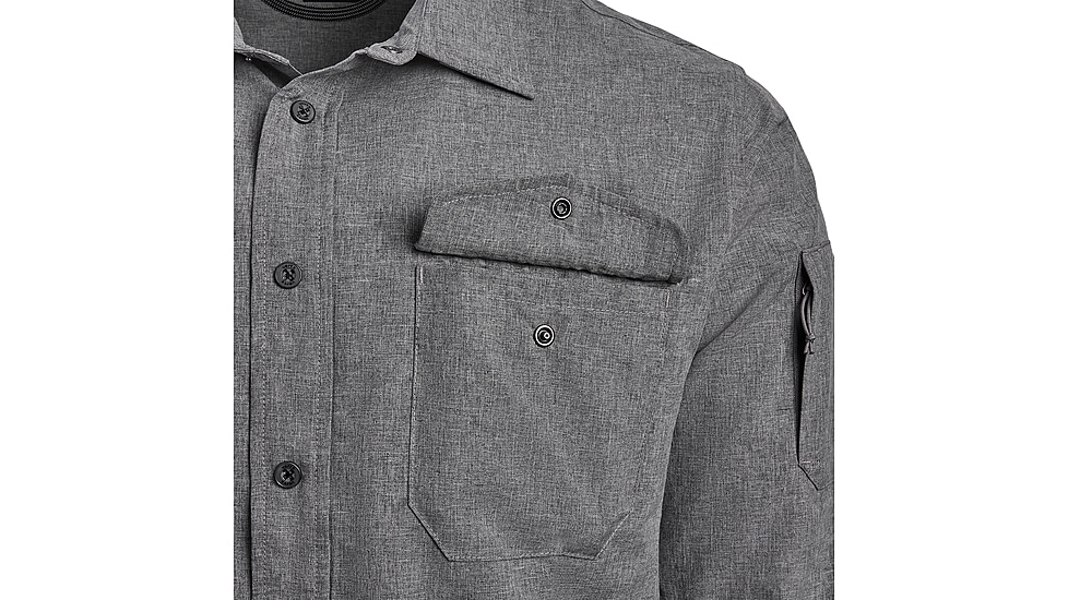 Vertx Recce Long Sleeve Technical Shirt - Mens, Craft Grey, Medium, 1521 CGY MEDIUM