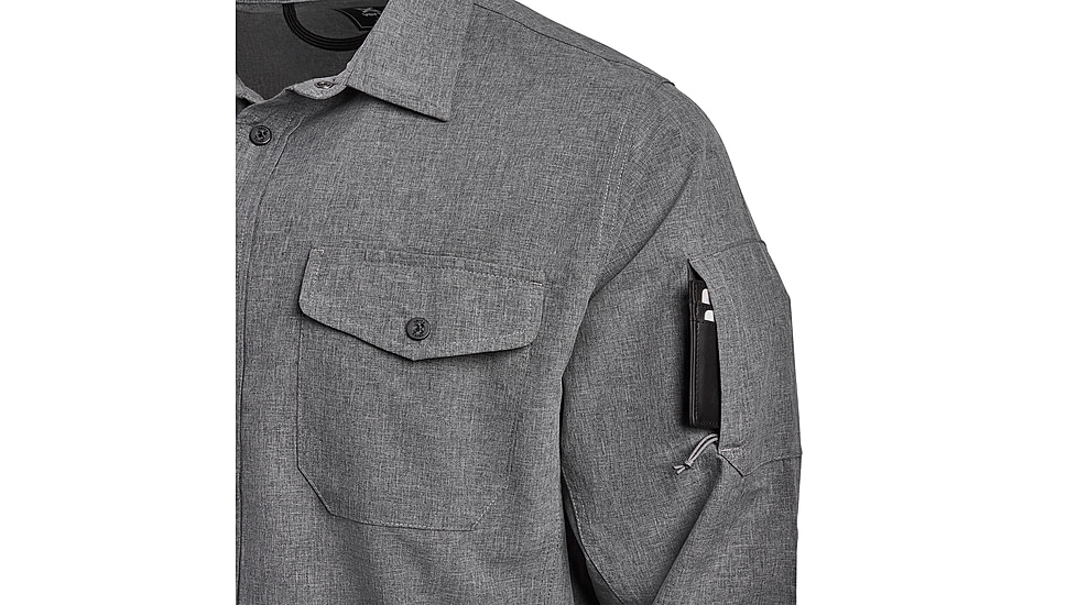 Vertx Recce Long Sleeve Technical Shirt - Mens, Craft Grey, Medium, 1521 CGY MEDIUM