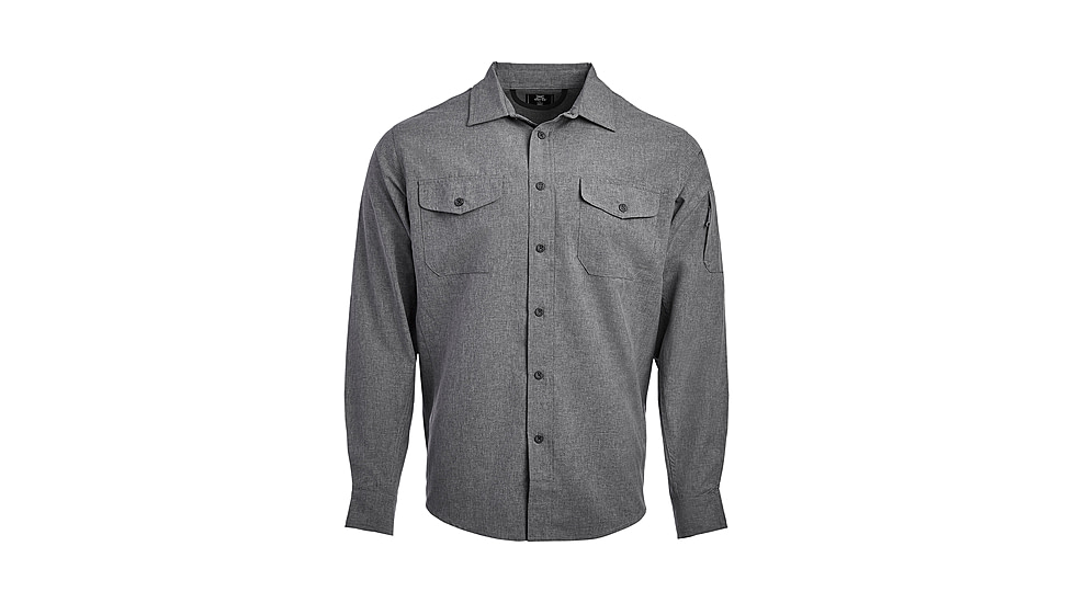 Vertx Recce Long Sleeve Technical Shirt - Mens, Craft Grey, Medium, 1521 CGY MEDIUM