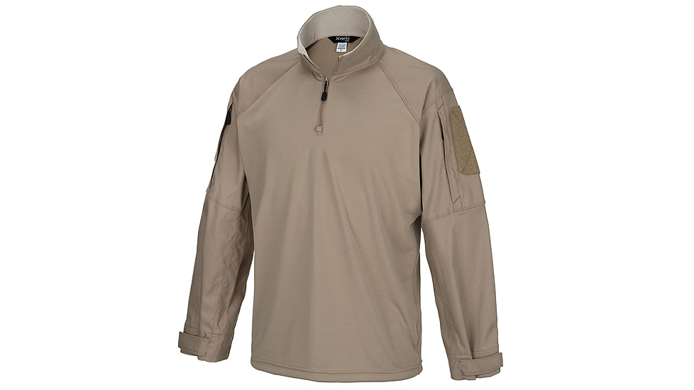 Vertx Recon Flex Combat Shirt - Long Sleeve - Mens, Desert Tan, 2Xl Long, F1 VTX1910 DT 2XL LONG