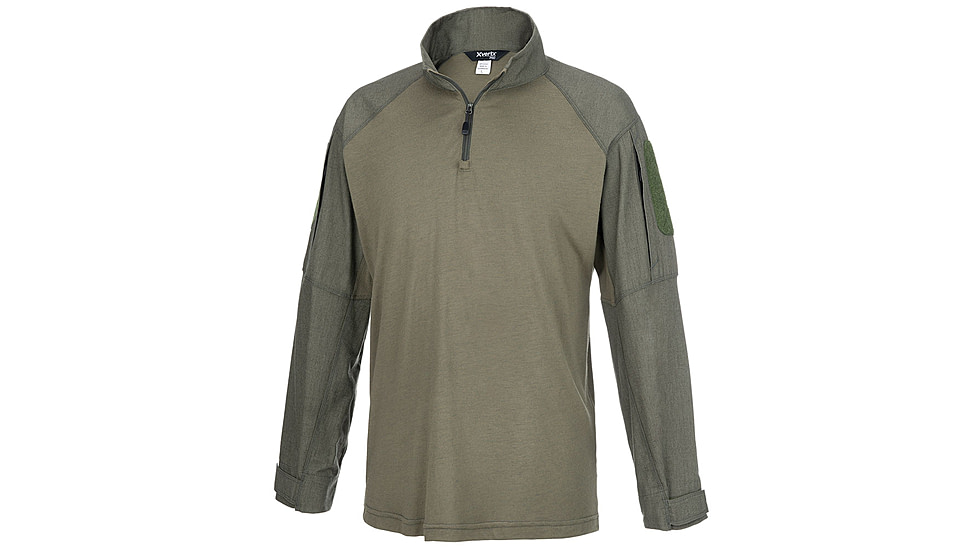 Vertx Recon X Combat Shirt - Long Sleeve - Mens, Ranger Green, Large Long, F1 VTX1911 RGN LARGE LONG
