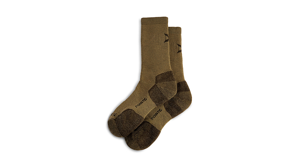 Vertx VaporCore 10in Medium Crew Sock - Mens, Dark Earth, Extra Large, 9111 DET XLARGE