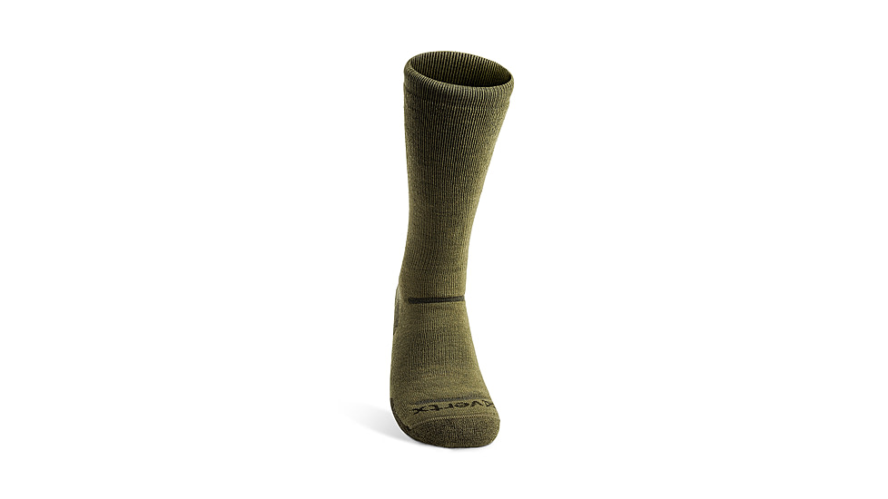 Vertx VaporCore 10in Medium Crew Sock - Mens, Ranger Green, Extra Large, 9111 RGN XLARGE