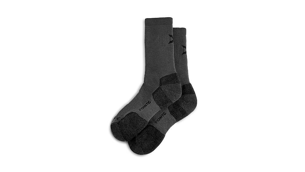 Vertx VaporCore 10in Medium Crew Sock - Mens, Smoke Grey, Large, 9111 SMG LARGE