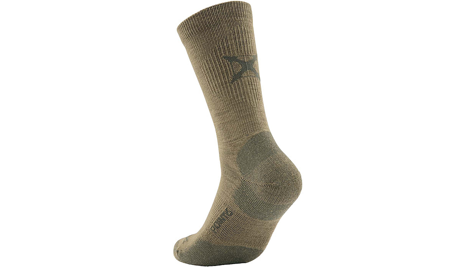 Vertx VaporCore 5in Crew Sock - Mens, Ranger Green, Extra Large, F1 VTX9105 RGN XLARGE