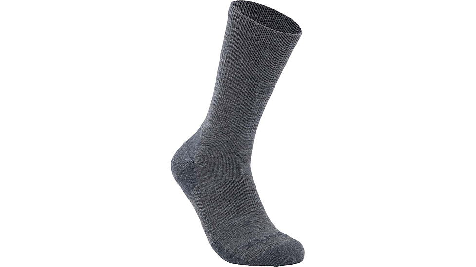 Vertx VaporCore 5in Crew Sock - Mens, Smoke Grey, Large, F1 VTX9105 SMG LARGE