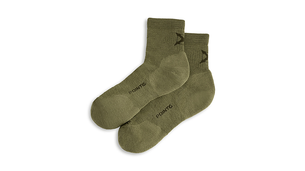 Vertx VaporCore 5in Medium Crew Sock - Mens, Ranger Green, Large, 9106 RGN LARGE
