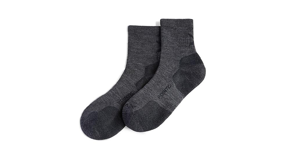 Vertx VaporCore 5in Medium Crew Sock - Mens, Smoke Grey, Medium, 9106 SMG MEDIUM