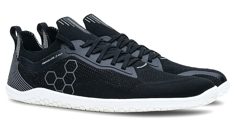 Vivobarefoot Primus Lite Knit Shoes - Mens, Black, 43, 309304-0143