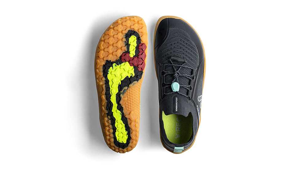 Vivobarefoot Primus Trail Knit FG Shoes - Mens, Dark Grey, 45 Euro, 309099-1345