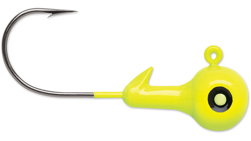 VMC Hard Ball Jig, Chartreuse, 1/8oz, HBJ18-CH