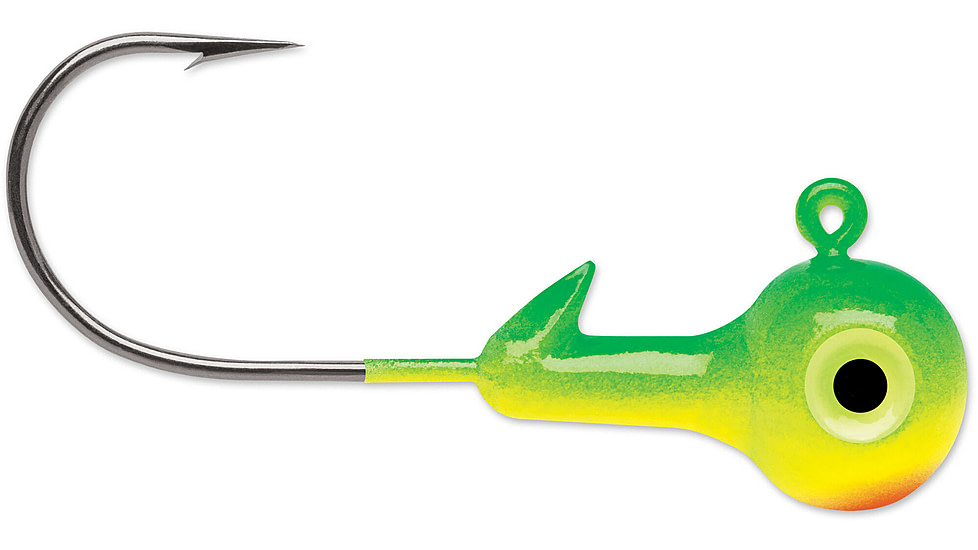 VMC Hard Ball Jig, Chartreuse Lime Green, 1/8oz, HBJ18-CLG