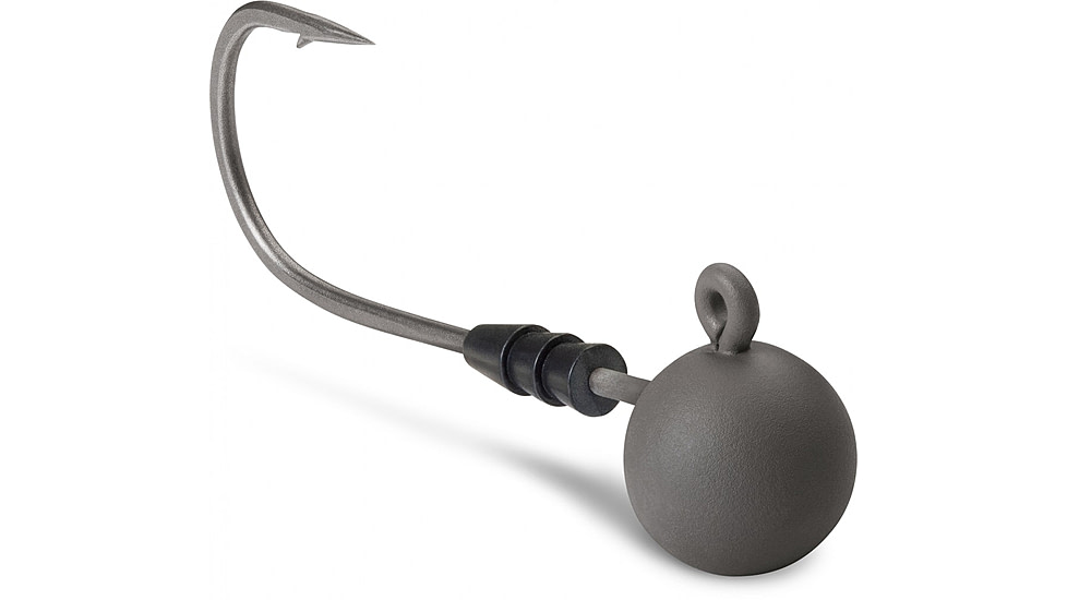 VMC RedLine Series Tungsten Swimbait Jig, 1/8 oz, 2, Matte Grey, RTSJ18#2/0MGR